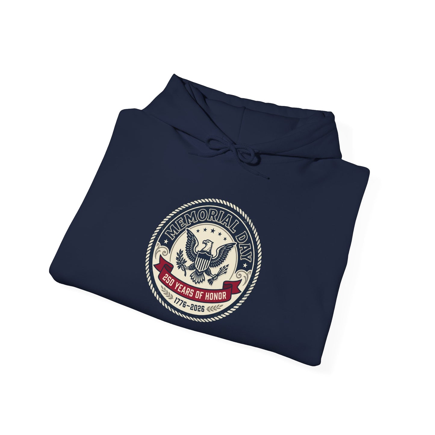 USA 250 Vintage Seal Hoodie | 1776–2026 Memorial Day, patriotic vintage