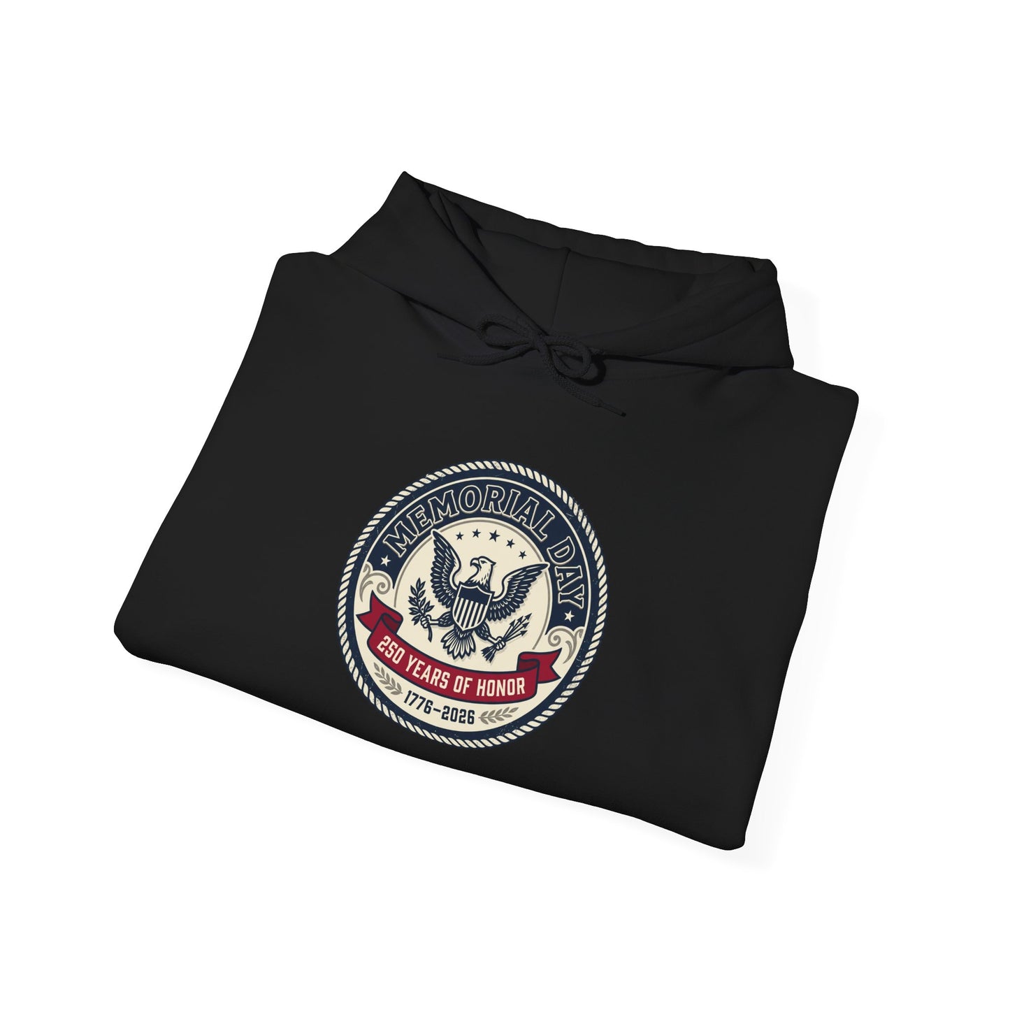 USA 250 Vintage Seal Hoodie | 1776–2026 Memorial Day, patriotic vintage