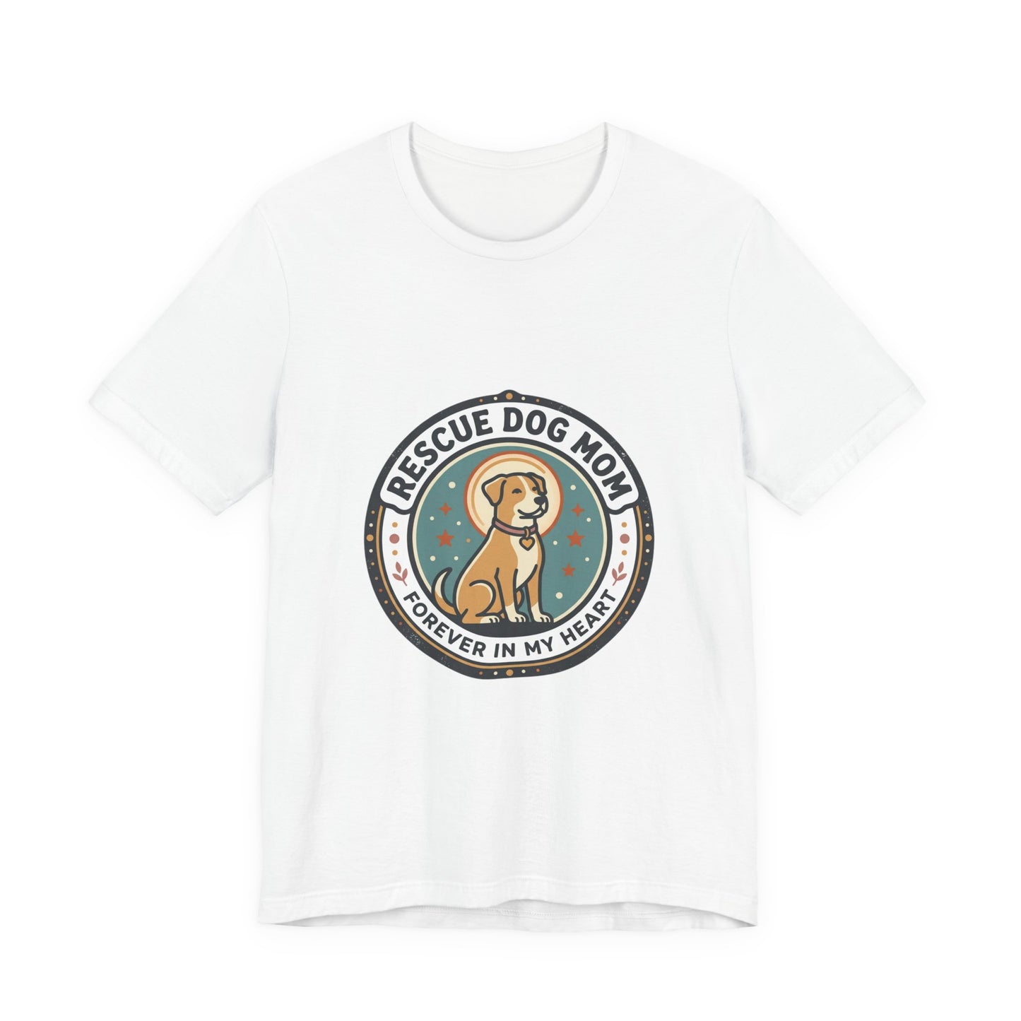 Rescue Dog Mom Tee | rescue pride, fur baby