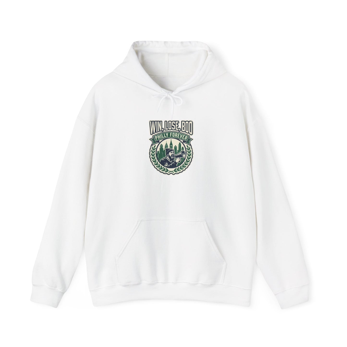 City Basketball Broken-Heart Fan Hoodie | Rivalry Humor, Hometown Pride