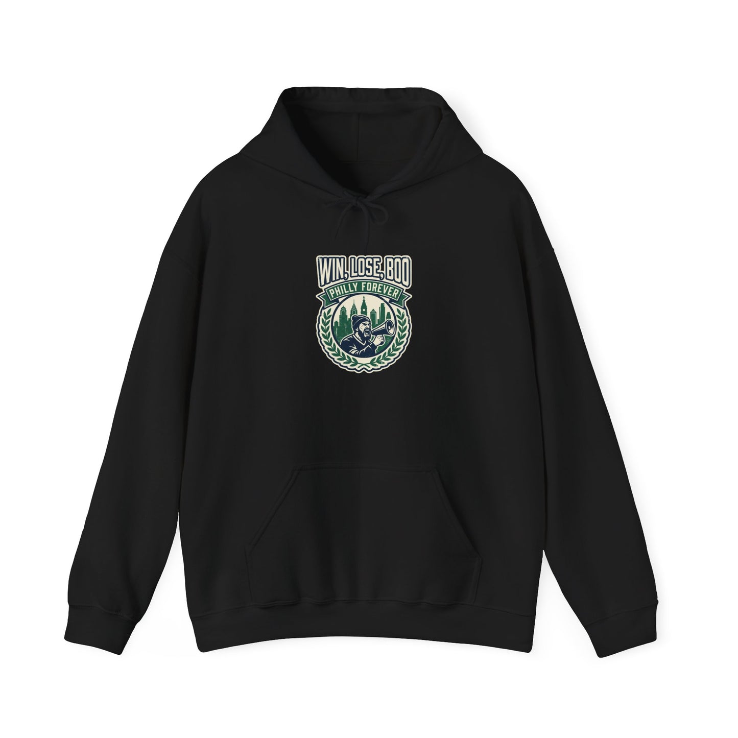 City Basketball Broken-Heart Fan Hoodie | Rivalry Humor, Hometown Pride