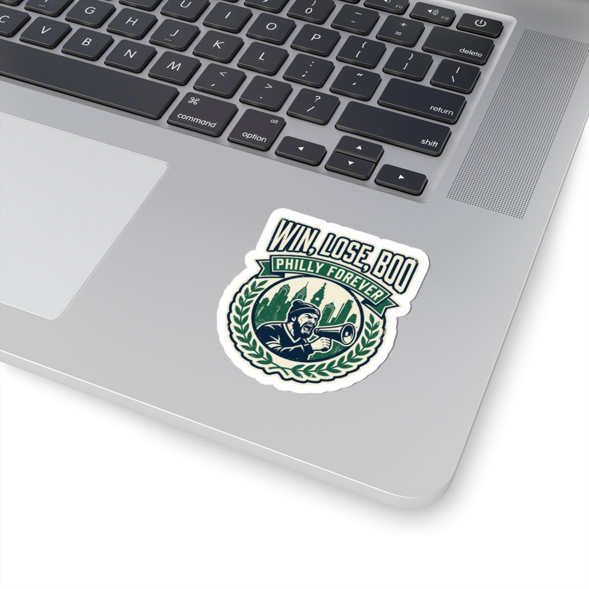 Win, Lose, Boo Philly Forever Sticker | city basketball, rivalry humor