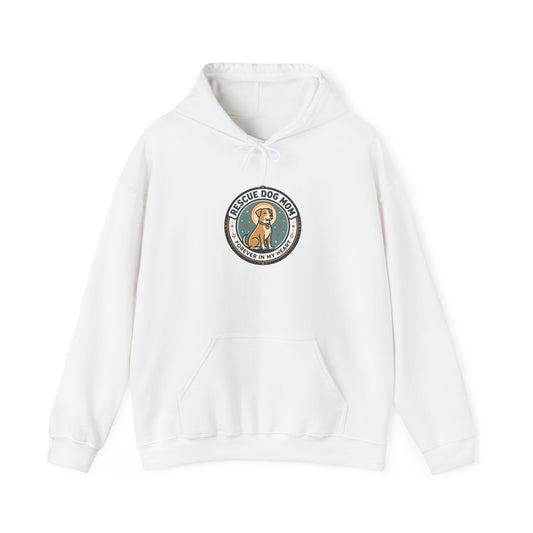 Rescue Dog Mom Hoodie | rescue pride, fur baby
