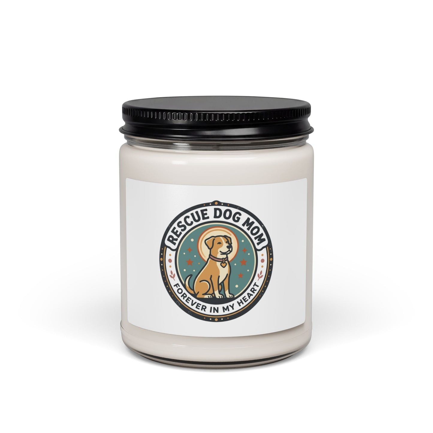 Rescue Dog Mom Soy Candle, 9oz | Rescue Pride, Fur Baby Memorial