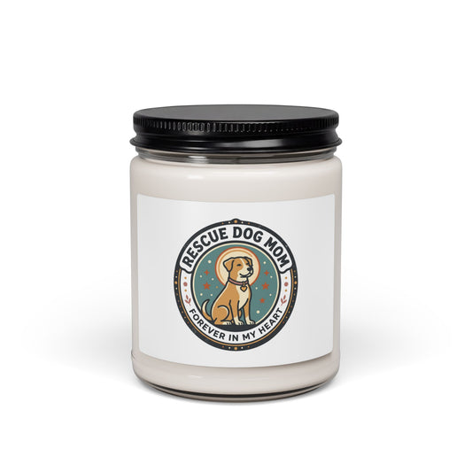 Rescue Dog Mom Soy Candle, 9oz | Rescue Pride, Fur Baby Memorial
