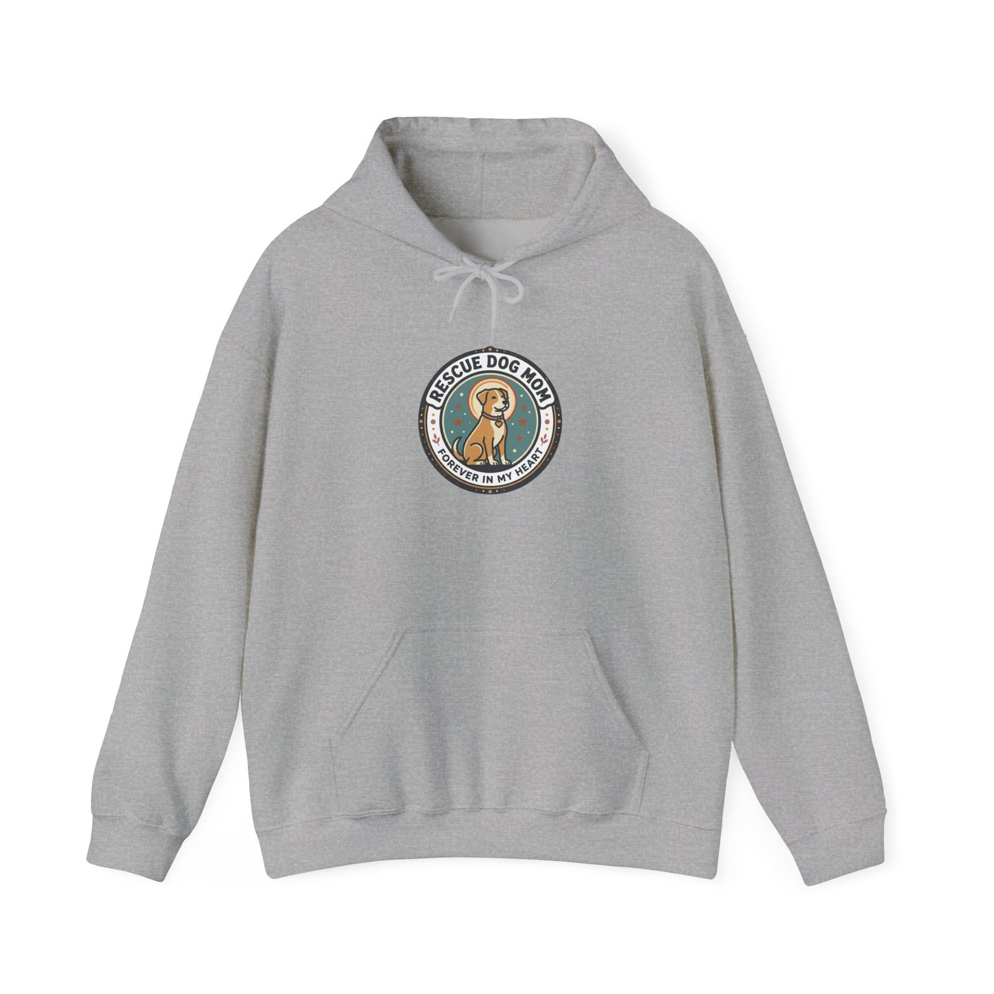 Rescue Dog Mom Hoodie | rescue pride, fur baby
