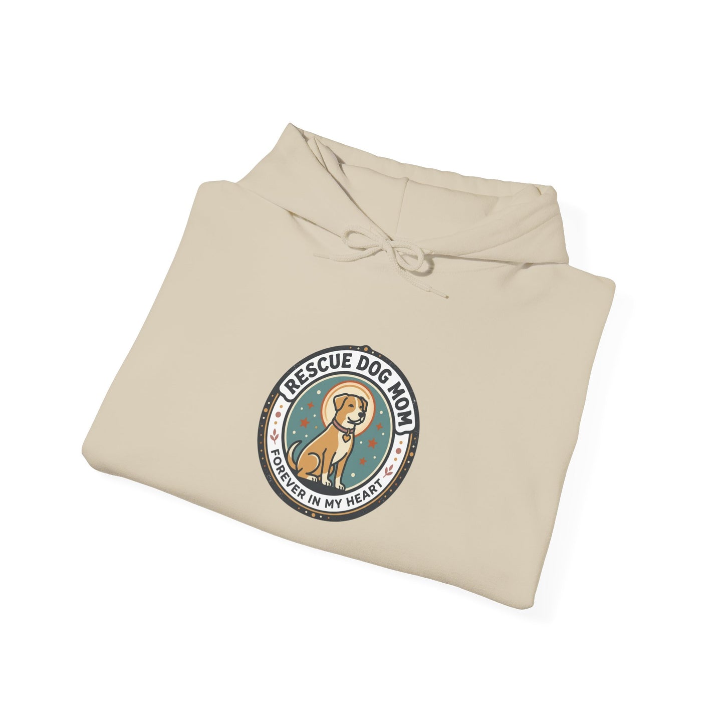 Rescue Dog Mom Hoodie | rescue pride, fur baby
