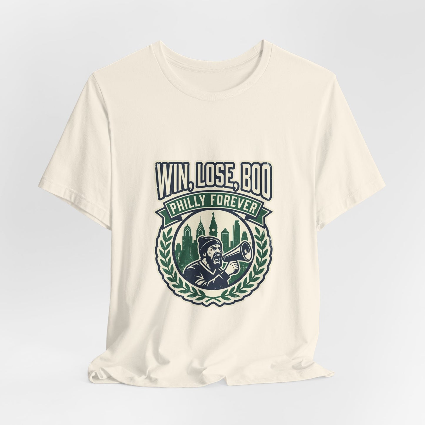 Win, Lose, Boo Philly Forever Tee | city basketball, rivalry humor