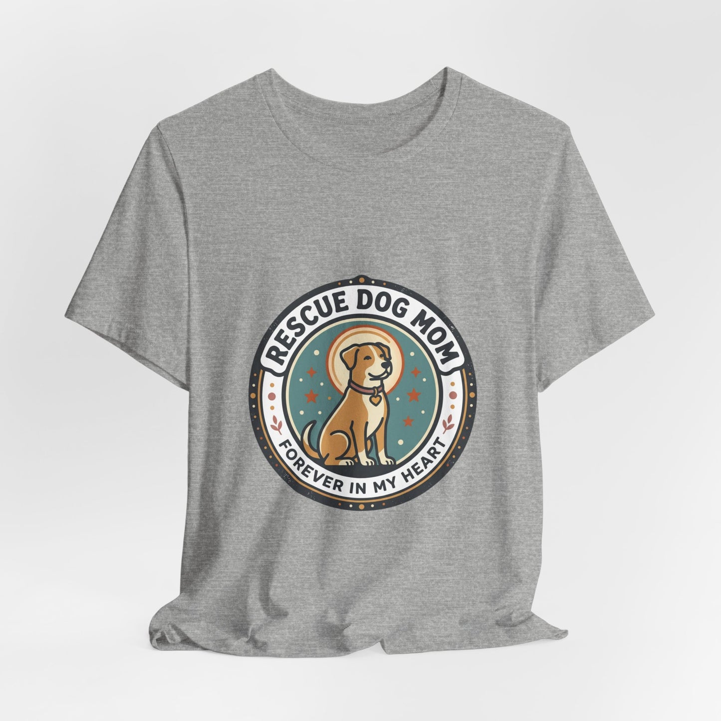 Rescue Dog Mom Tee | rescue pride, fur baby