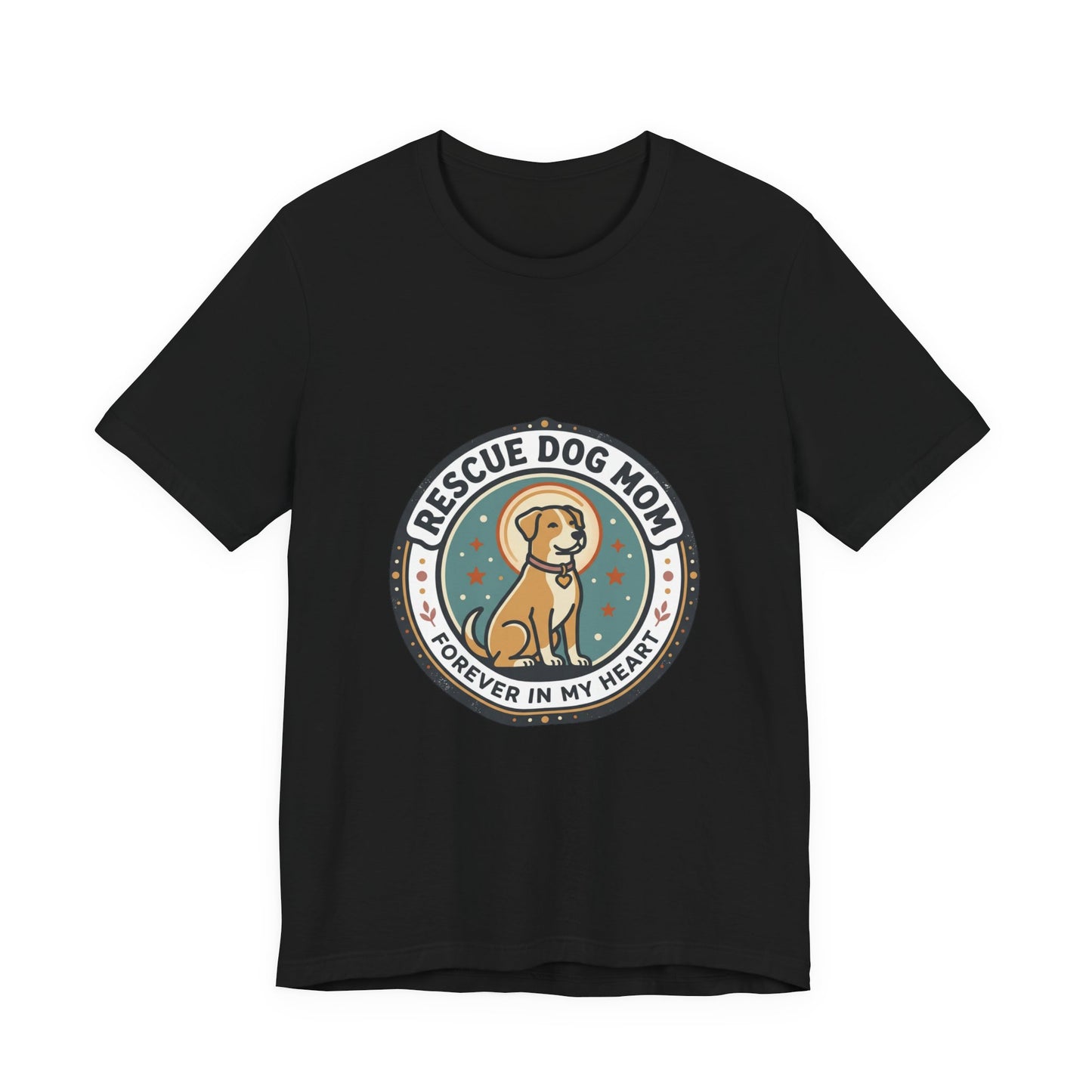 Rescue Dog Mom Tee | rescue pride, fur baby