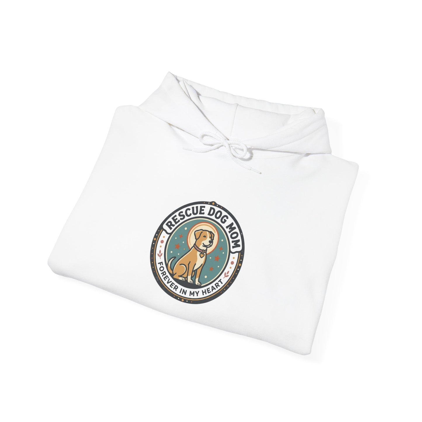 Rescue Dog Mom Hoodie | rescue pride, fur baby