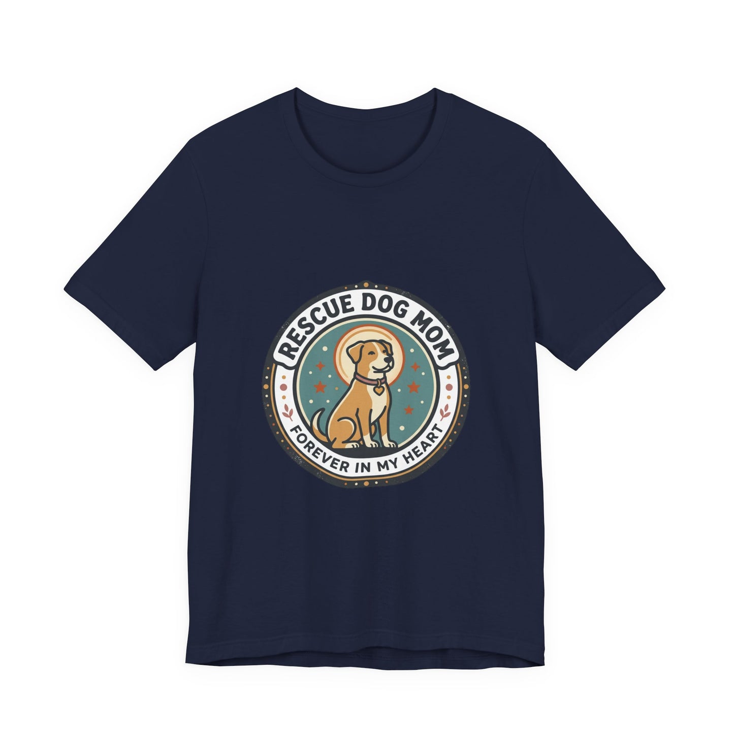 Rescue Dog Mom Tee | rescue pride, fur baby