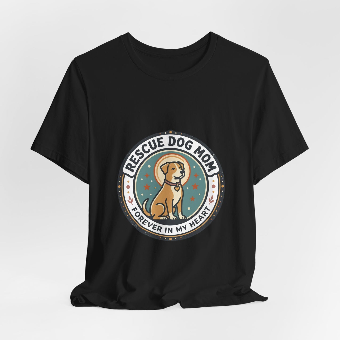 Rescue Dog Mom Tee | rescue pride, fur baby