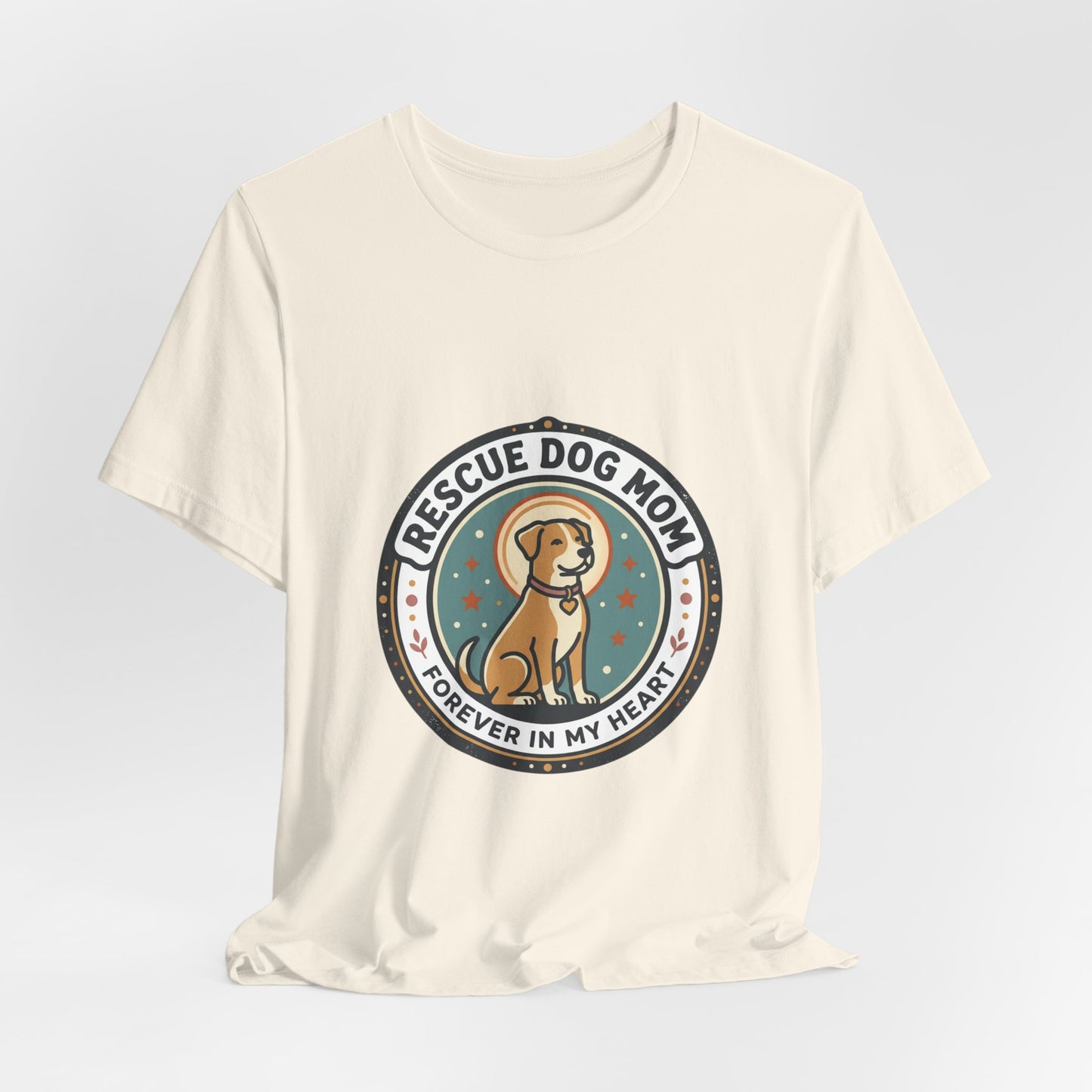 Rescue Dog Mom Tee | rescue pride, fur baby