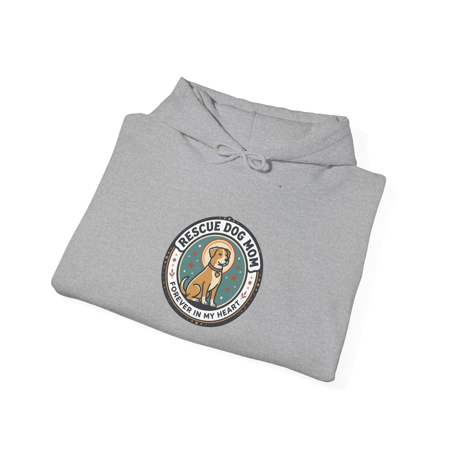 Rescue Dog Mom Hoodie | rescue pride, fur baby