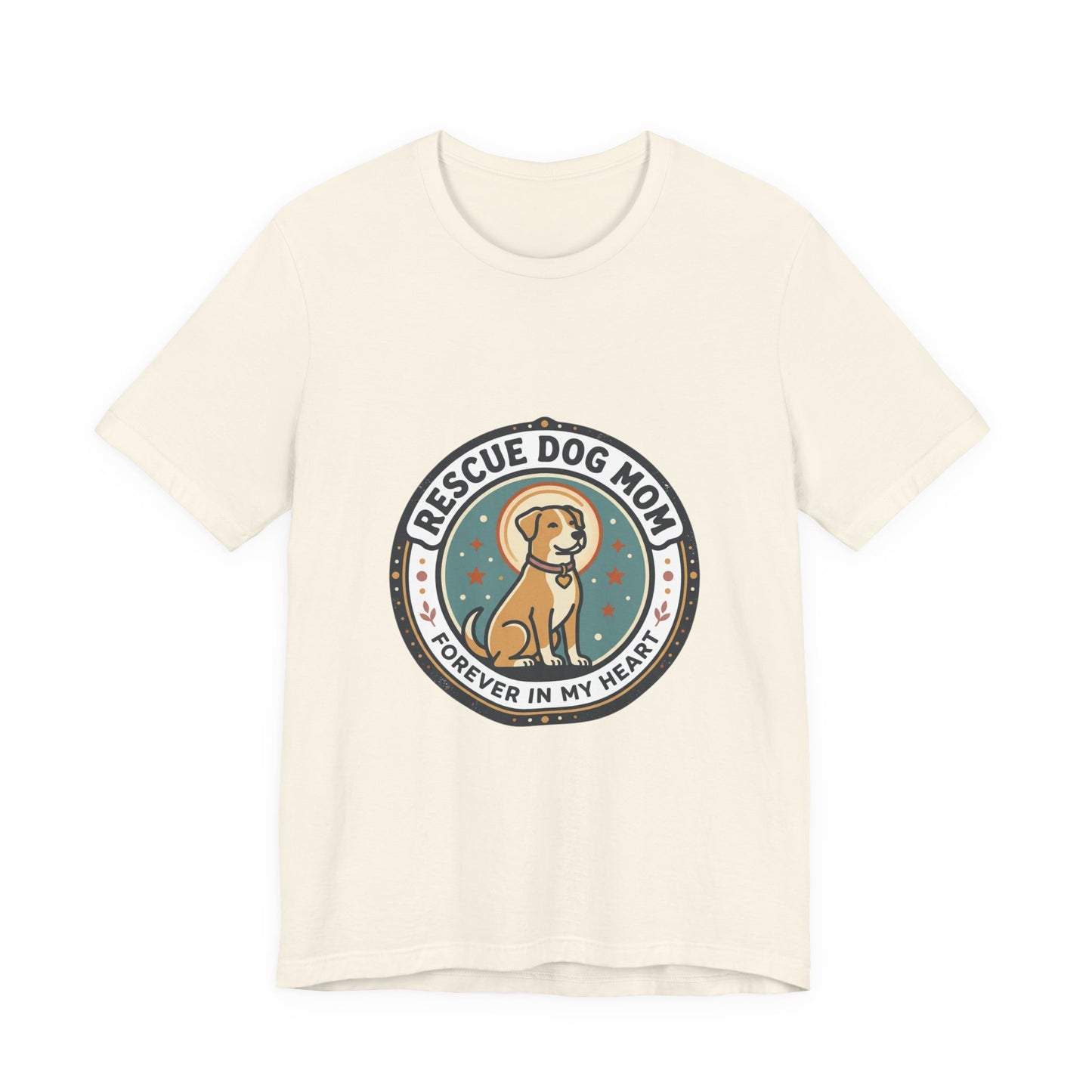 Rescue Dog Mom Tee | rescue pride, fur baby
