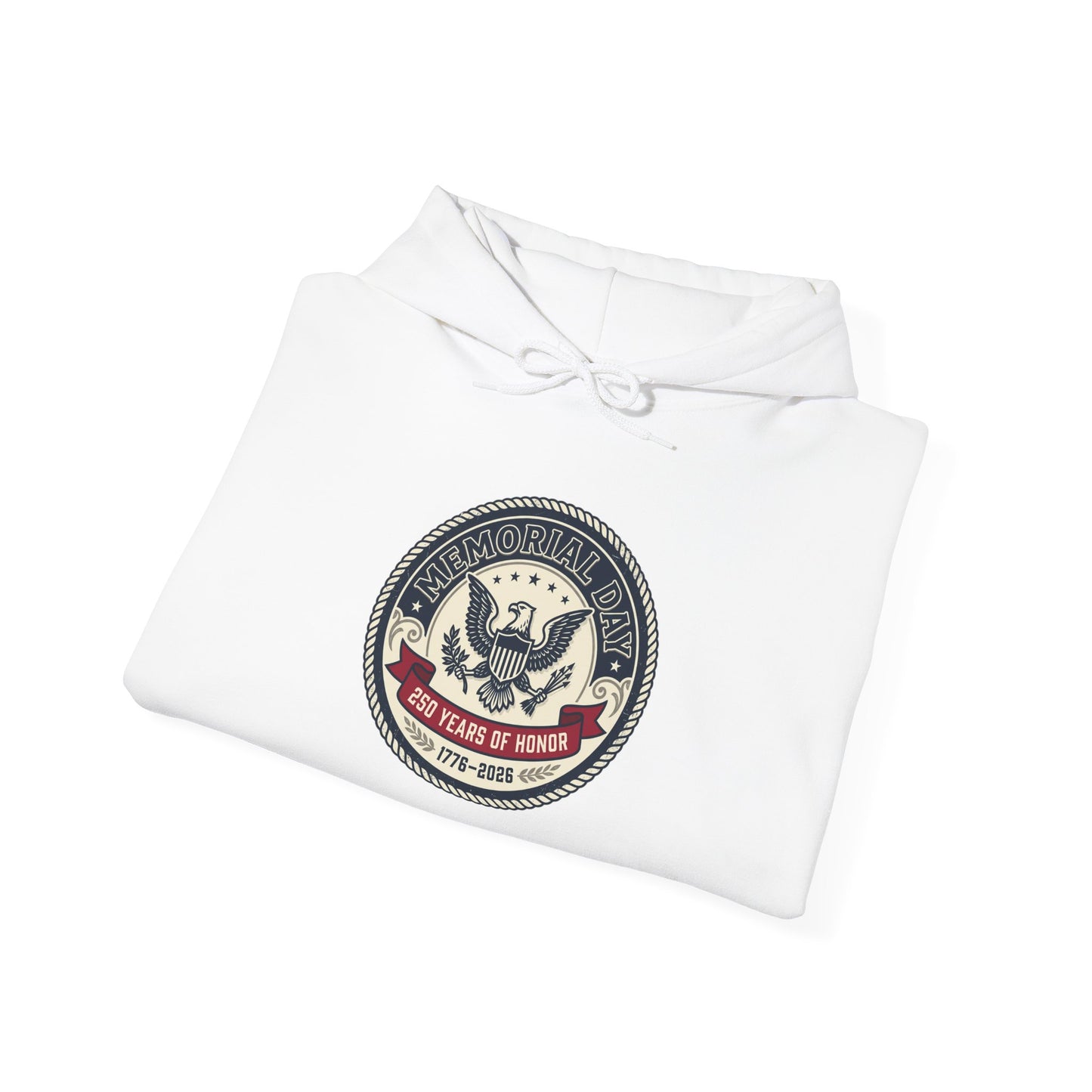 USA 250 Vintage Seal Hoodie | 1776–2026 Memorial Day, patriotic vintage