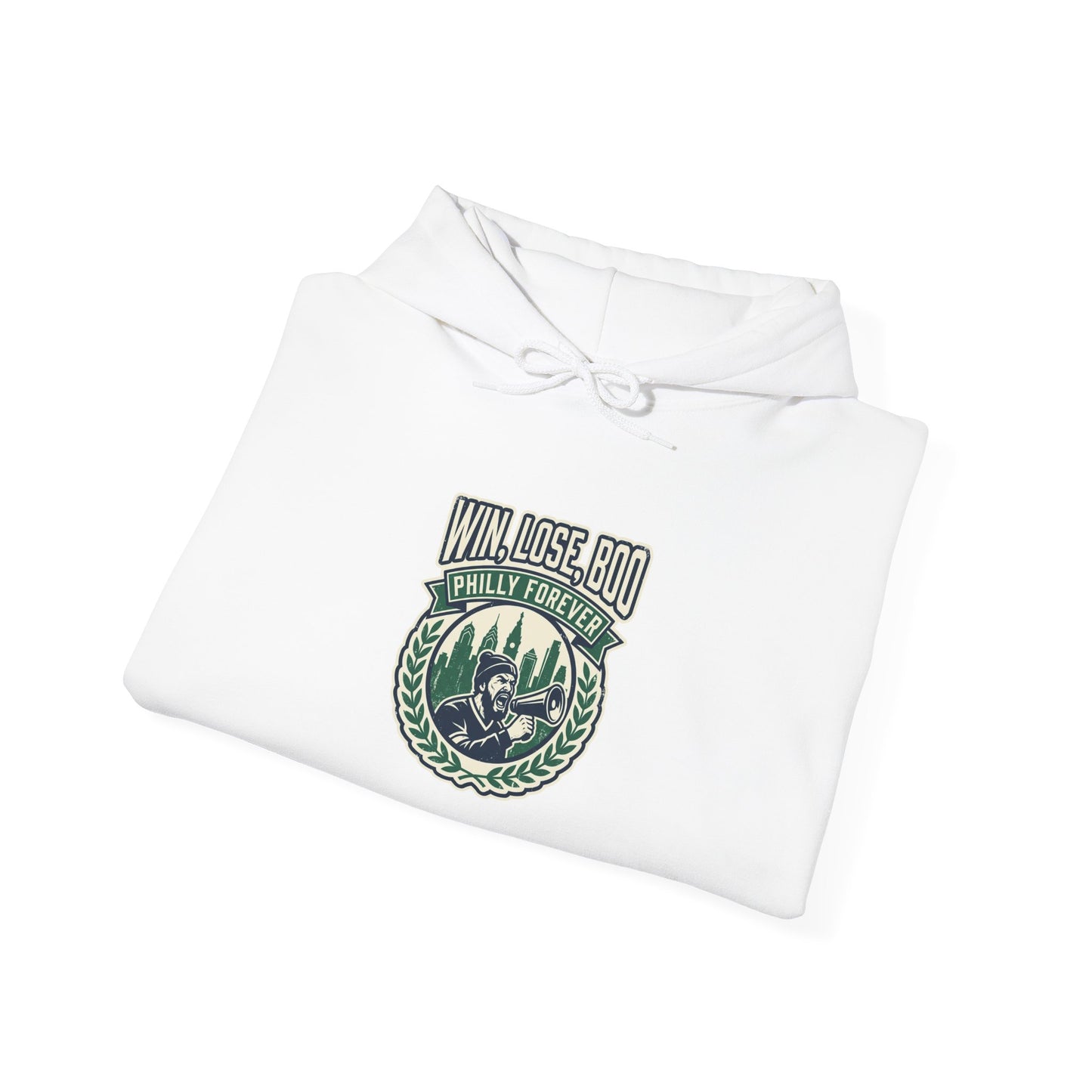 City Basketball Broken-Heart Fan Hoodie | Rivalry Humor, Hometown Pride