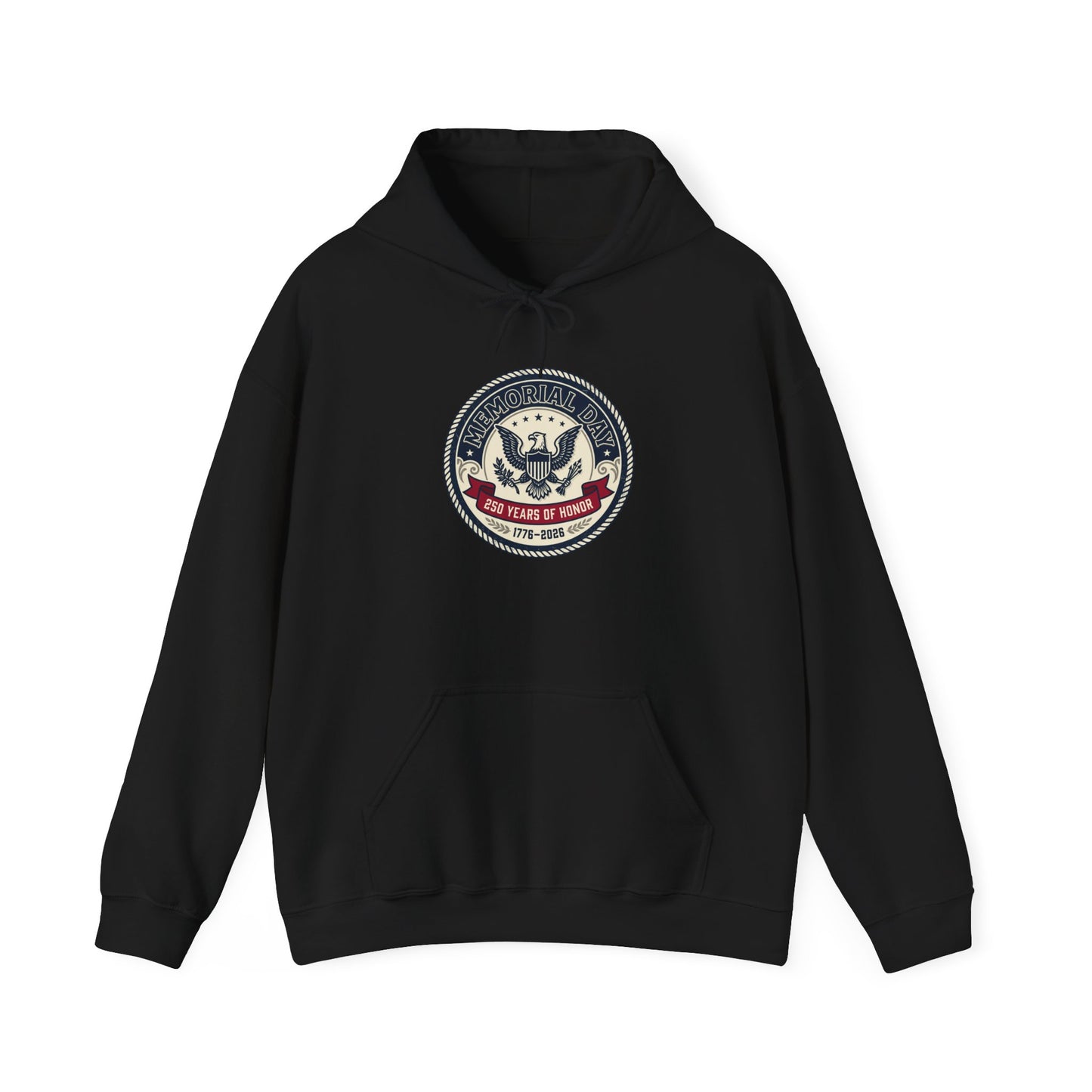 USA 250 Vintage Seal Hoodie | 1776–2026 Memorial Day, patriotic vintage