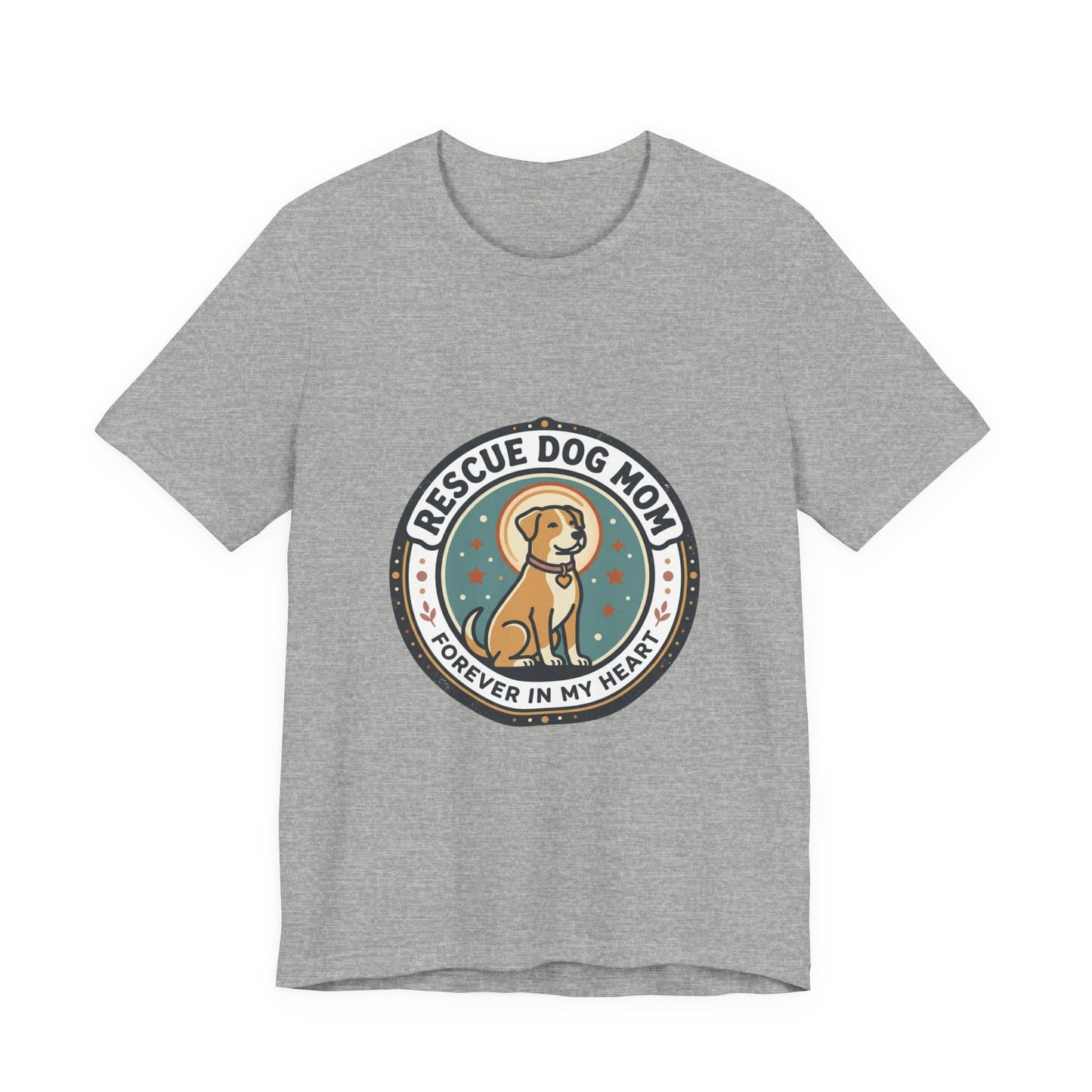 Rescue Dog Mom Tee | rescue pride, fur baby